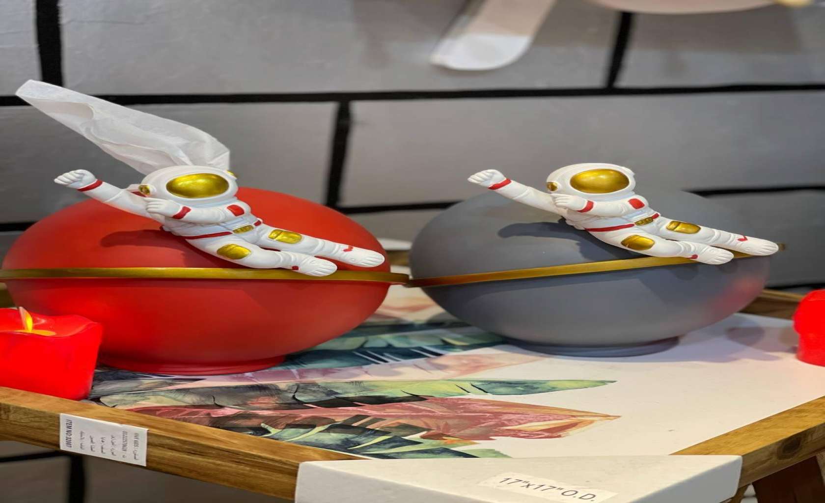 علبه منديل علي شكل رجل فضاء 🚀